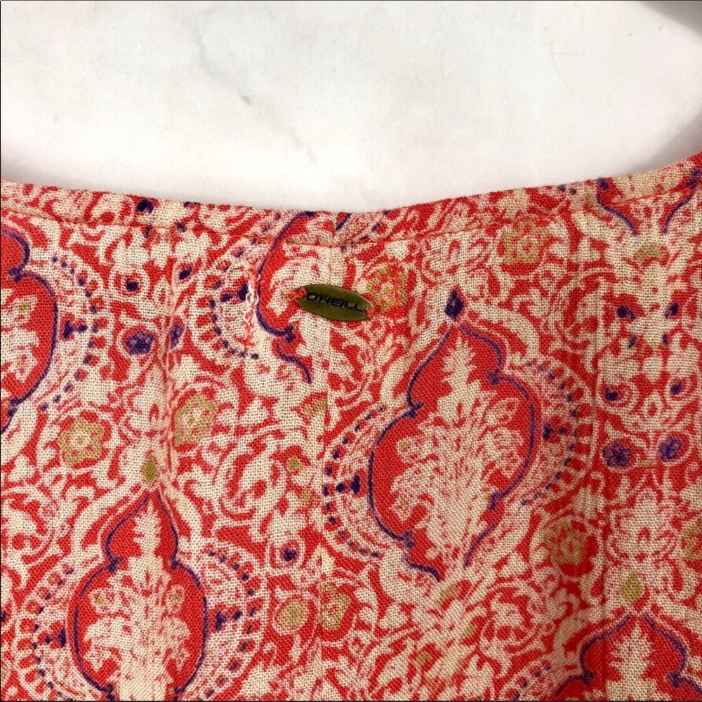 O’Neill Pink Olive Paisley Kimono | Size Small - Picture 5 of 8